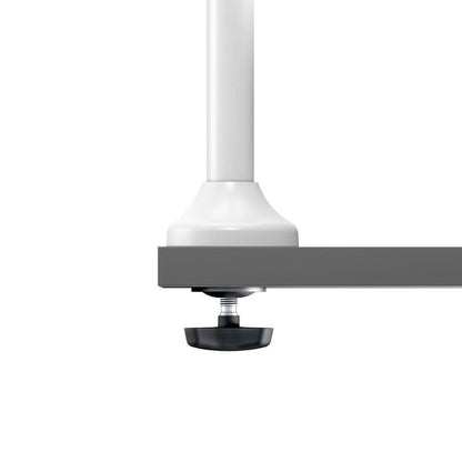 Light Gray Multibrackets M VESA Gas Lift Arm Dual White