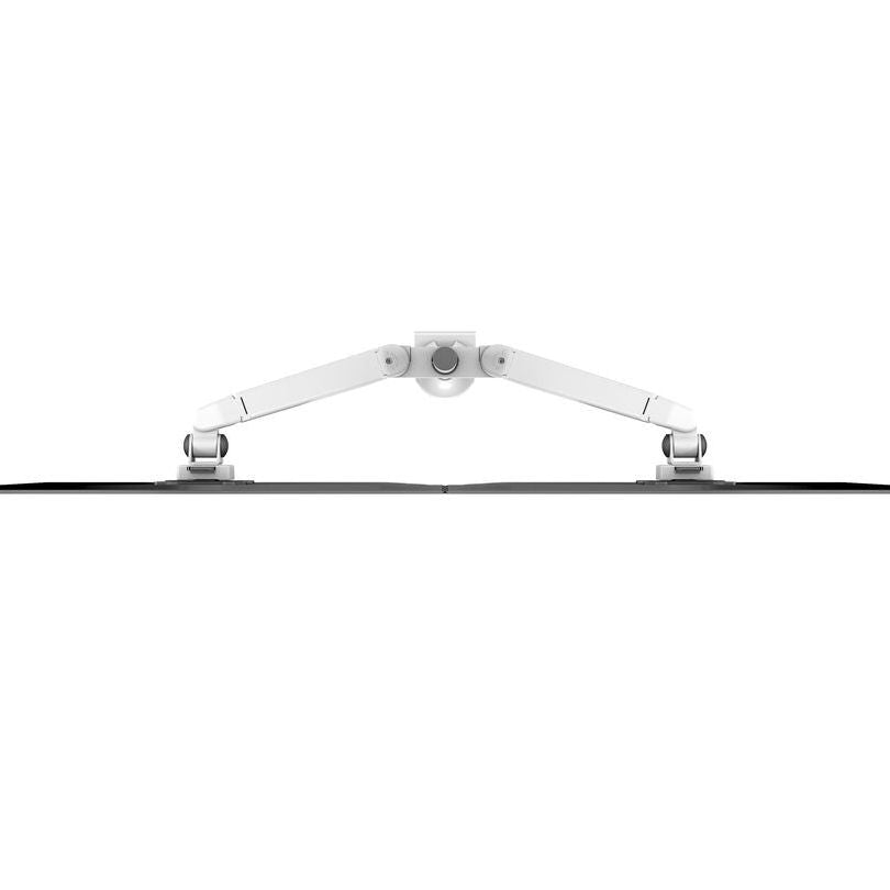 Light Gray Multibrackets M VESA Gas Lift Arm Dual White