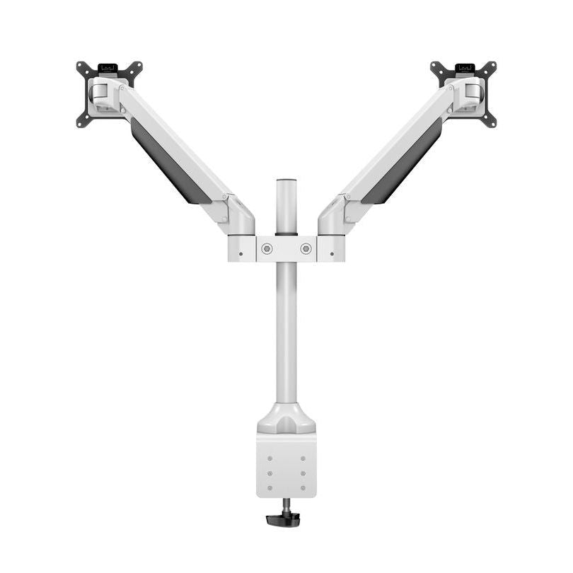 Light Gray Multibrackets M VESA Gas Lift Arm Dual White