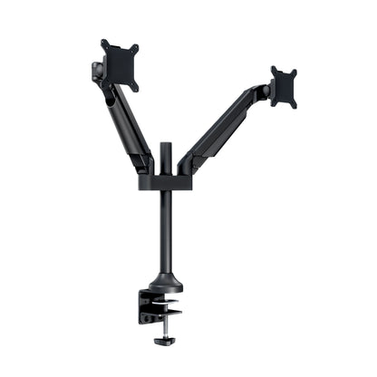 Dark Slate Gray Multibrackets M VESA Gas Lift Arm Dual Black