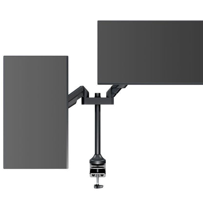 Dark Slate Gray Multibrackets M VESA Gas Lift Arm Dual Black