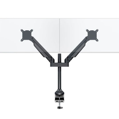 Dark Slate Gray Multibrackets M VESA Gas Lift Arm Dual Black