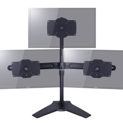 Light Slate Gray Multibrackets M VESA Desktopmount Single Stand 24"-32" Expansion Kit