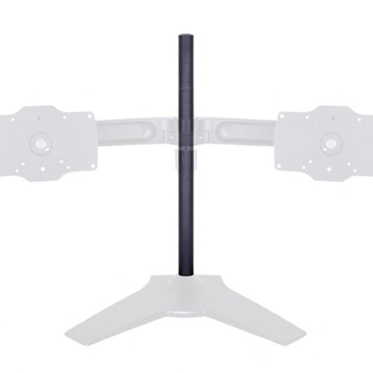 Light Gray Multibrackets M Desktopmount Single / Dual / Triple Stand 46cm Pipe