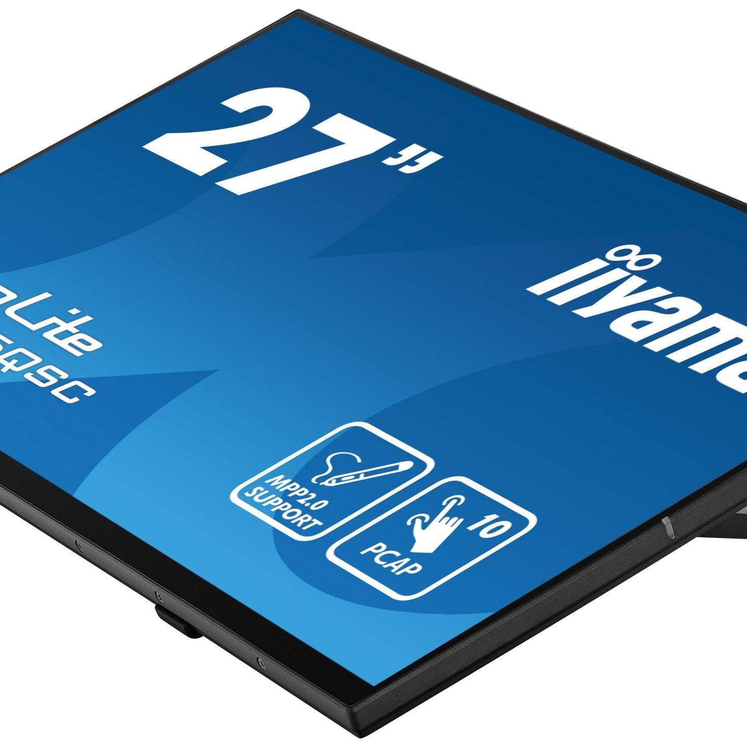 Dark Cyan iiyama ProLite T2755QSC-B1 computer monitor 68.6 cm (27") 2560 x 1440 pixels Full HD LCD Touchscreen Black