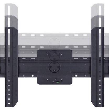 Light Gray Multibrackets M Universal Digital Signage Wallmount Black