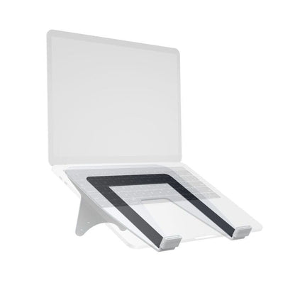Light Gray Multibrackets M Laptop Holder Gas Lift Arm White