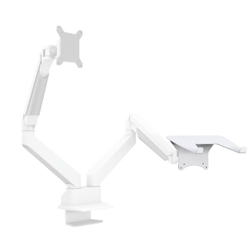 Lavender Multibrackets M Laptop Holder Gas Lift Arm White