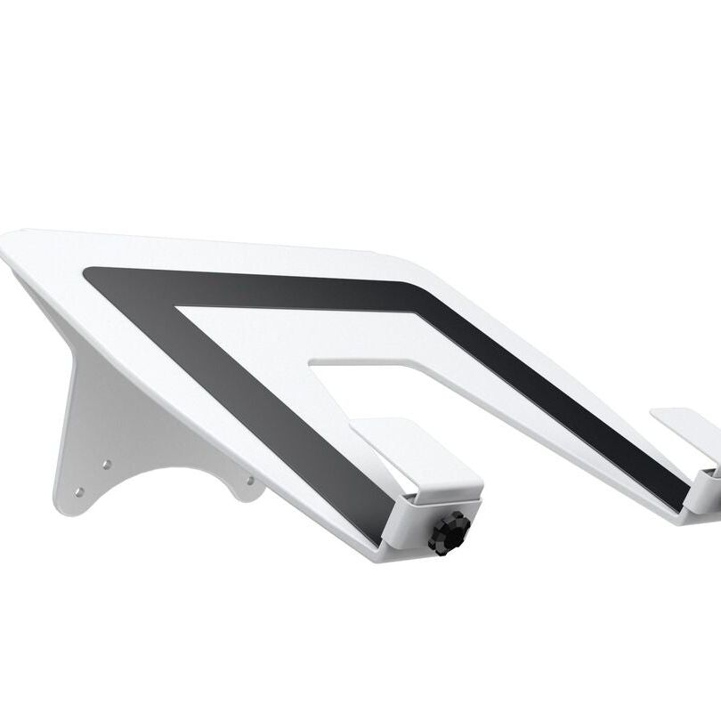 Dark Slate Gray Multibrackets M Laptop Holder Gas Lift Arm White