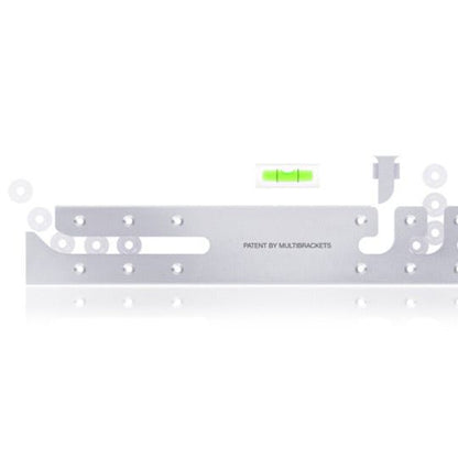 Light Gray Multibrackets M VESA Wallmount Razor Thin 4/5/600 Silver
