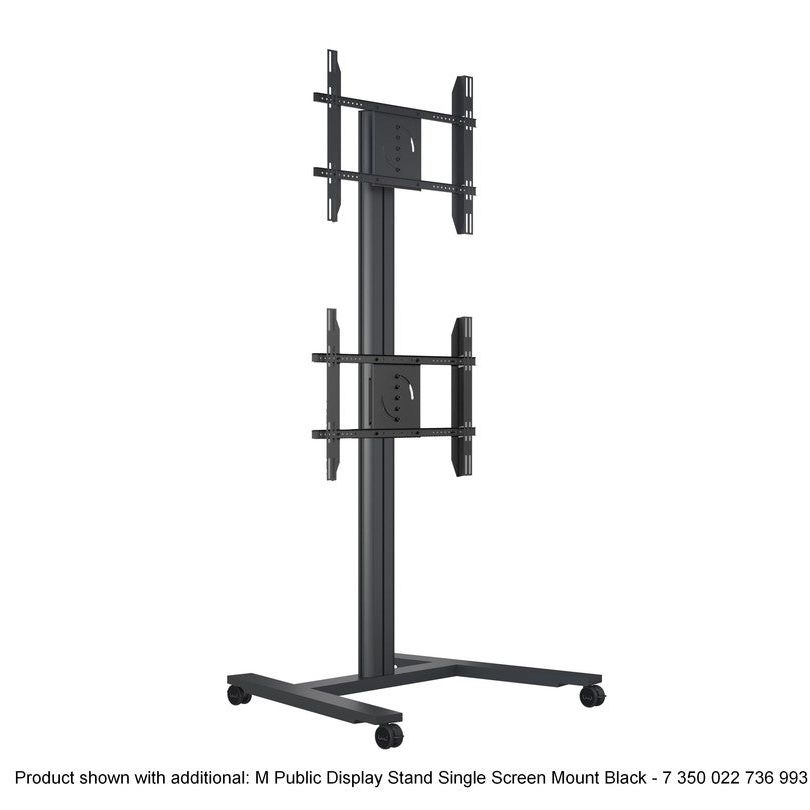 Dark Slate Gray Multibrackets M Public Display Stand Single Screen Mount Black