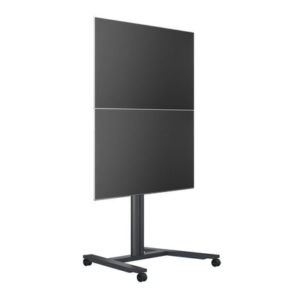 Dark Slate Gray Multibrackets M Public Display Stand Single Screen Mount Black