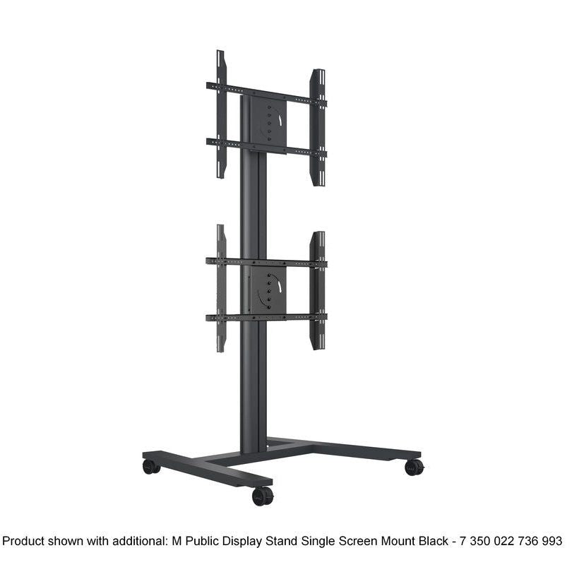 Dark Slate Gray Multibrackets M Public Display Stand Single Screen Mount Black