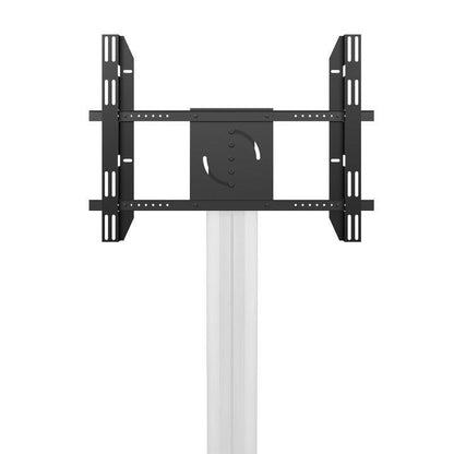 Light Gray Multibrackets M Public Display Stand Single Screen Mount Black