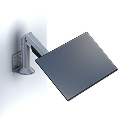 Slate Gray Multibrackets M VESA Gas Lift Arm Desk or Wall Basic Silver
