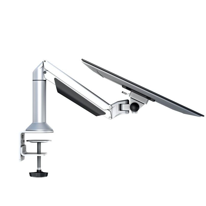 Gray Multibrackets M VESA Gas Lift Arm Desk or Wall Basic Silver