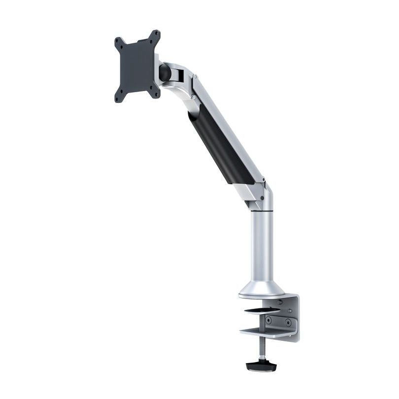 Light Gray Multibrackets M VESA Gas Lift Arm Desk or Wall Basic Silver