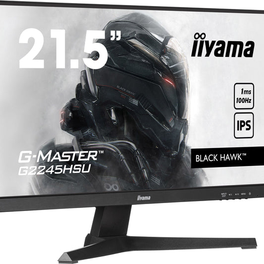 Dark Slate Gray iiyama G-MASTER G2245HSU-B2 LED display 55.9 cm (22") 1920 x 1080 pixels Full HD Black