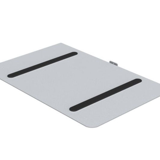 Light Gray Multibrackets M Public Display Stand Shelf Silver