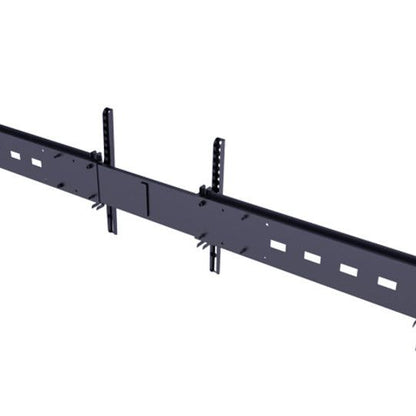 Dark Slate Gray Multibrackets M Public Display Stand Dual Screen Mount 40-55" Black