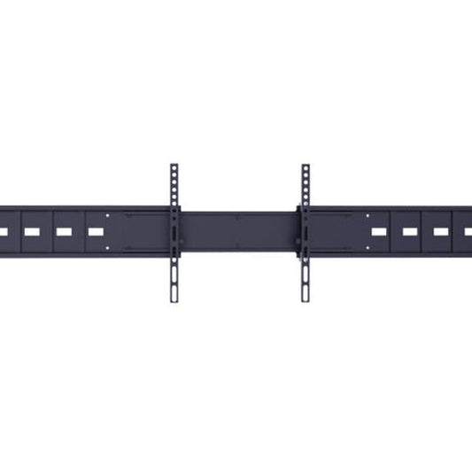 Dark Slate Gray Multibrackets M Public Display Stand Dual Screen Mount 40-55" Black