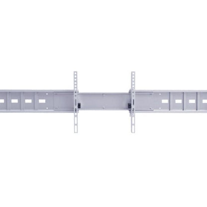 Gray Multibrackets M Public Display Stand Dual Screen Mount 40-55" Silver