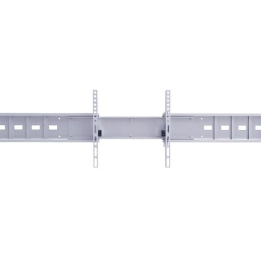 Gray Multibrackets M Public Display Stand Dual Screen Mount 40-55" Silver