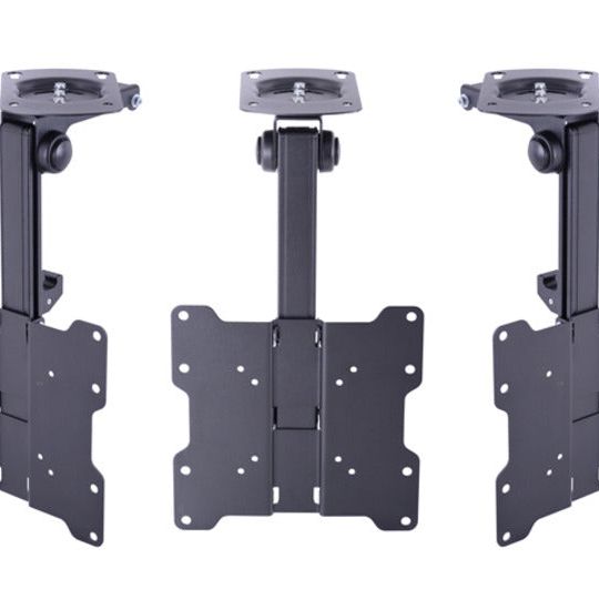 Dark Slate Gray Multibrackets M Vesa Flip Down Black