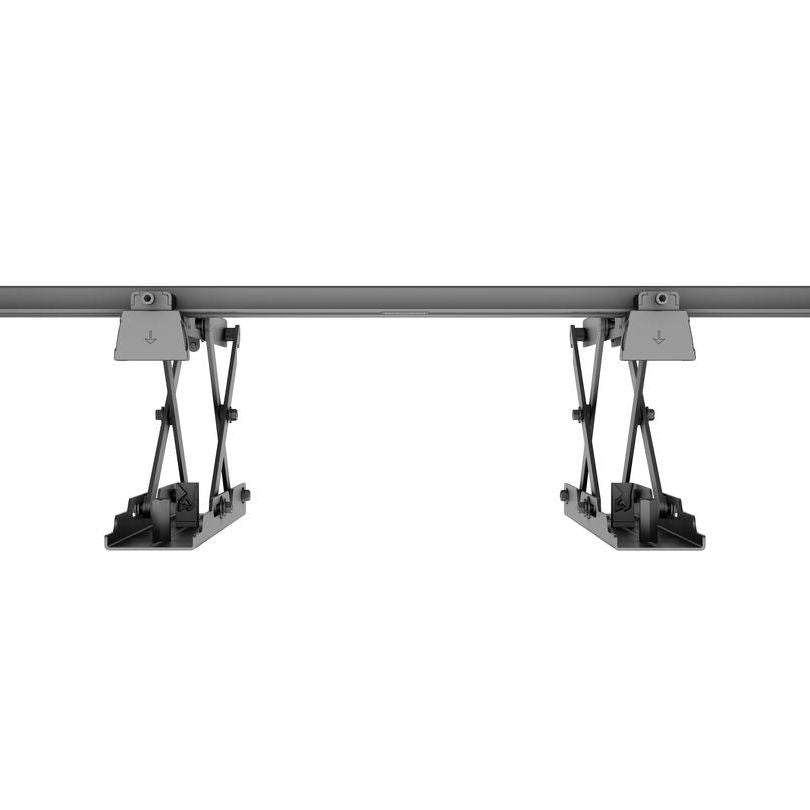 Dim Gray Multibrackets M Public Video Wall Mount Push 40-70" Black