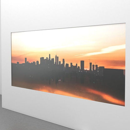 Light Gray Multibrackets M Public Video Wall Mount Push 40-70" Black