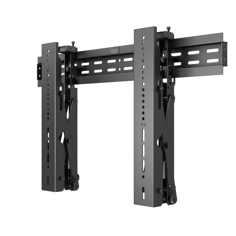 Dark Slate Gray Multibrackets M Public Video Wall Mount Push 40-70" Black