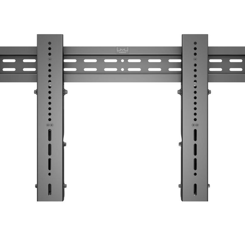 Slate Gray Multibrackets M Public Video Wall Mount Push 40-70" Black