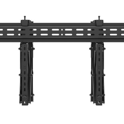 Dark Slate Gray Multibrackets M Public Video Wall Mount Push 40-70" Black