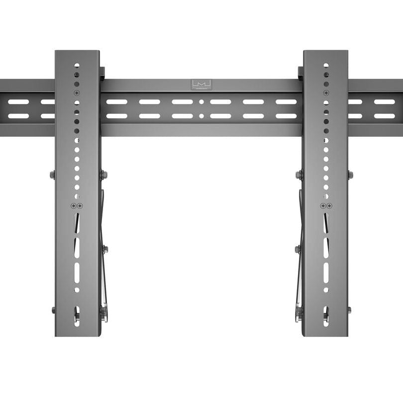 Light Slate Gray Multibrackets M Public Video Wall Mount Push 40-70" Black