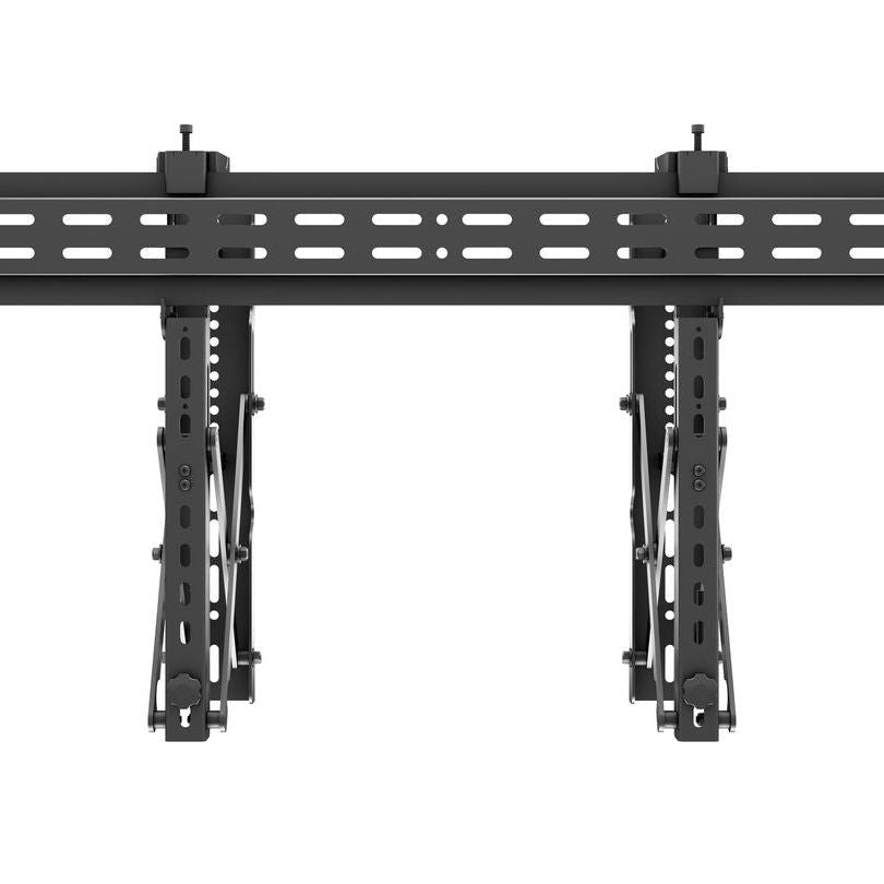 Dark Slate Gray Multibrackets M Public Video Wall Mount Push 40-70" Black