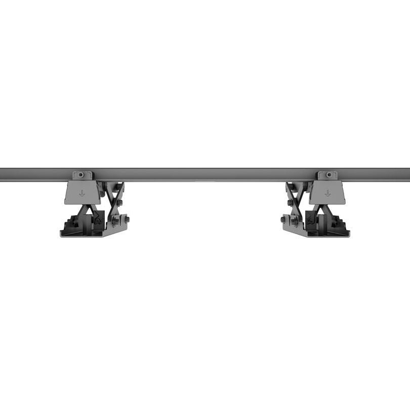 Dim Gray Multibrackets M Public Video Wall Mount Push 40-70" Black