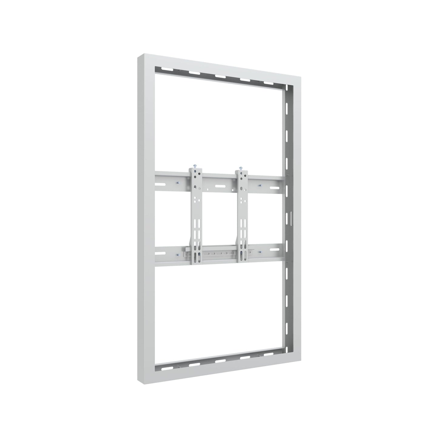 Light Gray Multibrackets M Pro Series - Enclosure 43" Wall Slim Small White