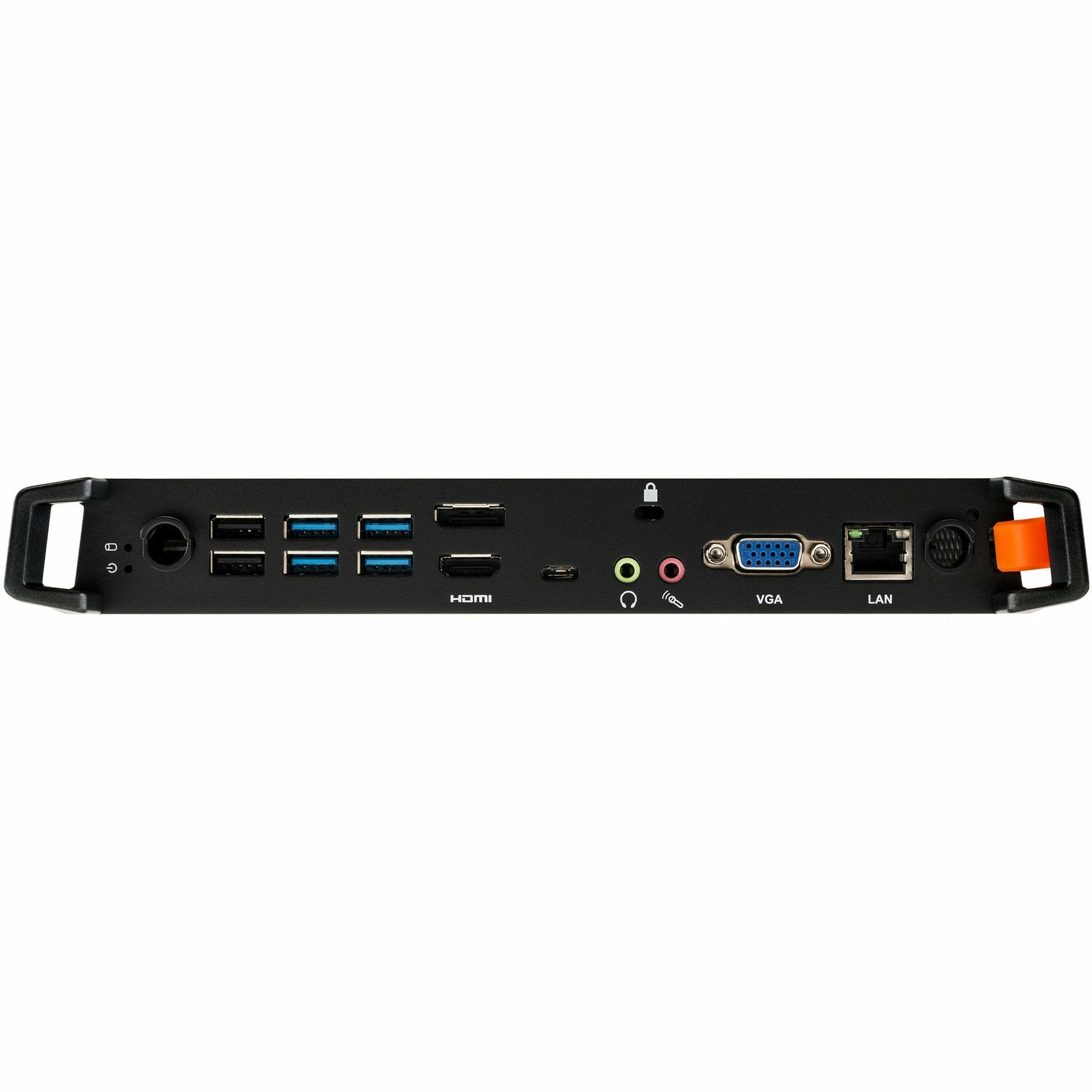 Black Iiyama SPC5801BC Slot PC with i5-8400, 8GB RAM, and 256GB SSD