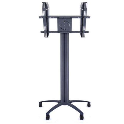 Dark Slate Gray Multibrackets M Public Display Stand Pillar 70 Black, incl. 220V Power Rail