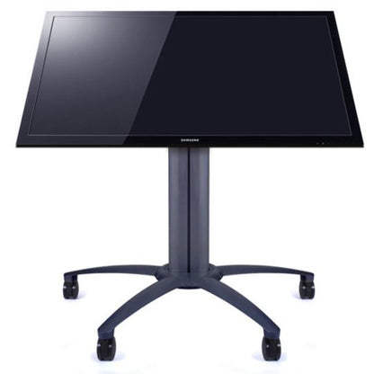Dark Slate Gray Multibrackets M Public Display Stand Pillar 70 Black, incl. 220V Power Rail