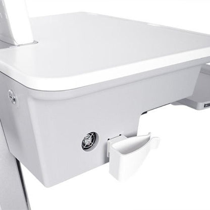 Light Gray Multibrackets M Universal Workstation Cart DT