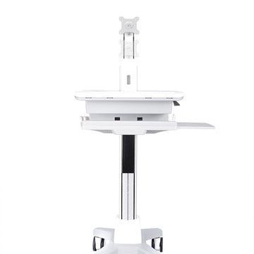 Light Gray Multibrackets M Universal Workstation Cart DT