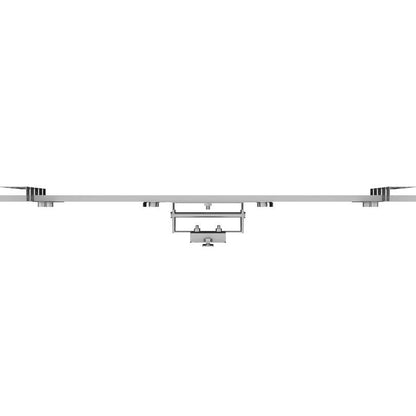 Gray Multibrackets M Public Display Stand Single Screen Mount Silver