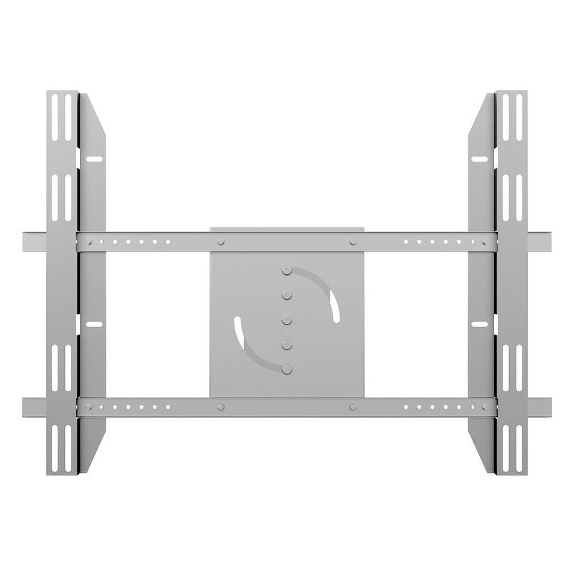 Gray Multibrackets M Public Display Stand Single Screen Mount Silver