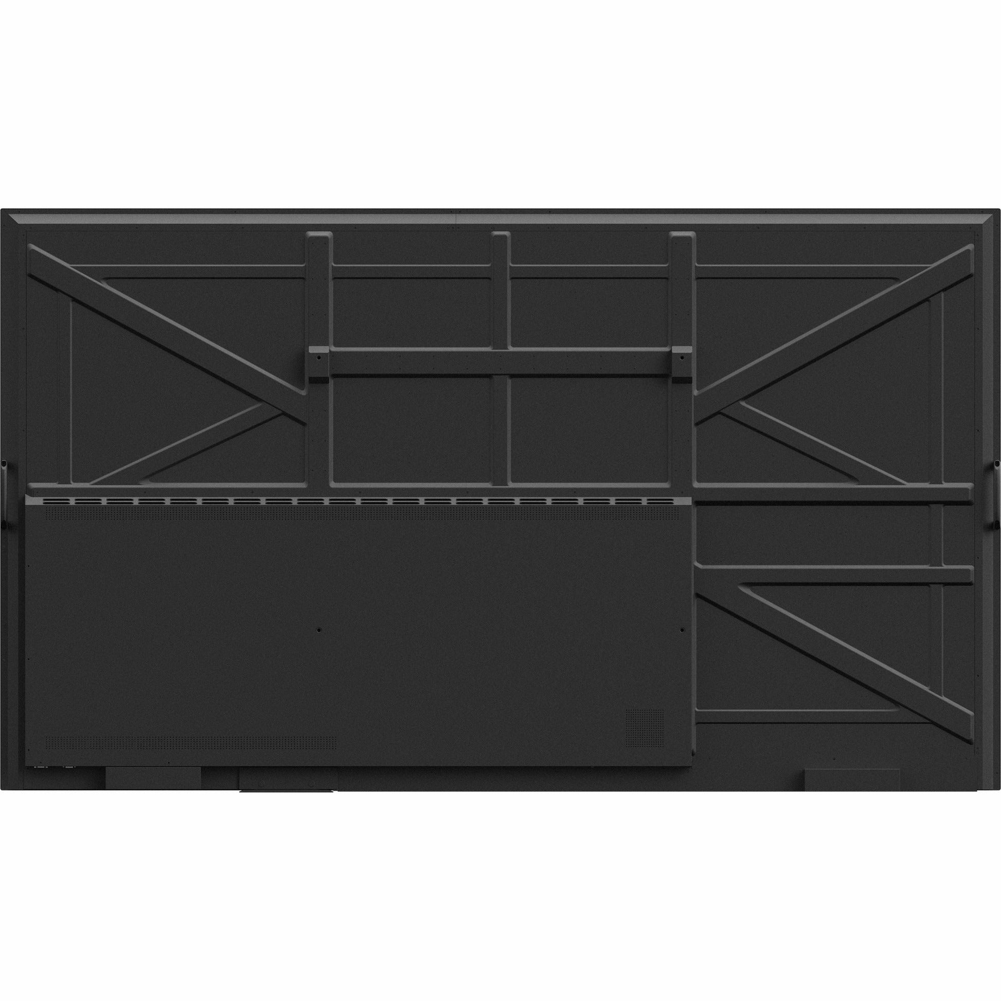 Dark Slate Gray iiyama ProLite LE9845UHS-B1 98’’ 4K UHD Professional Signage Display, featuring Android OS, 18/7 Operation, E-Share / ScreenShare, Landscape Only