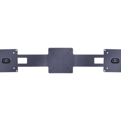 Dim Gray Multibrackets M VESA 75 100 Duo Quick Release Plate Black