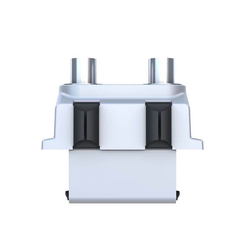 Light Gray Multibrackets M Duo Deskmount Silver