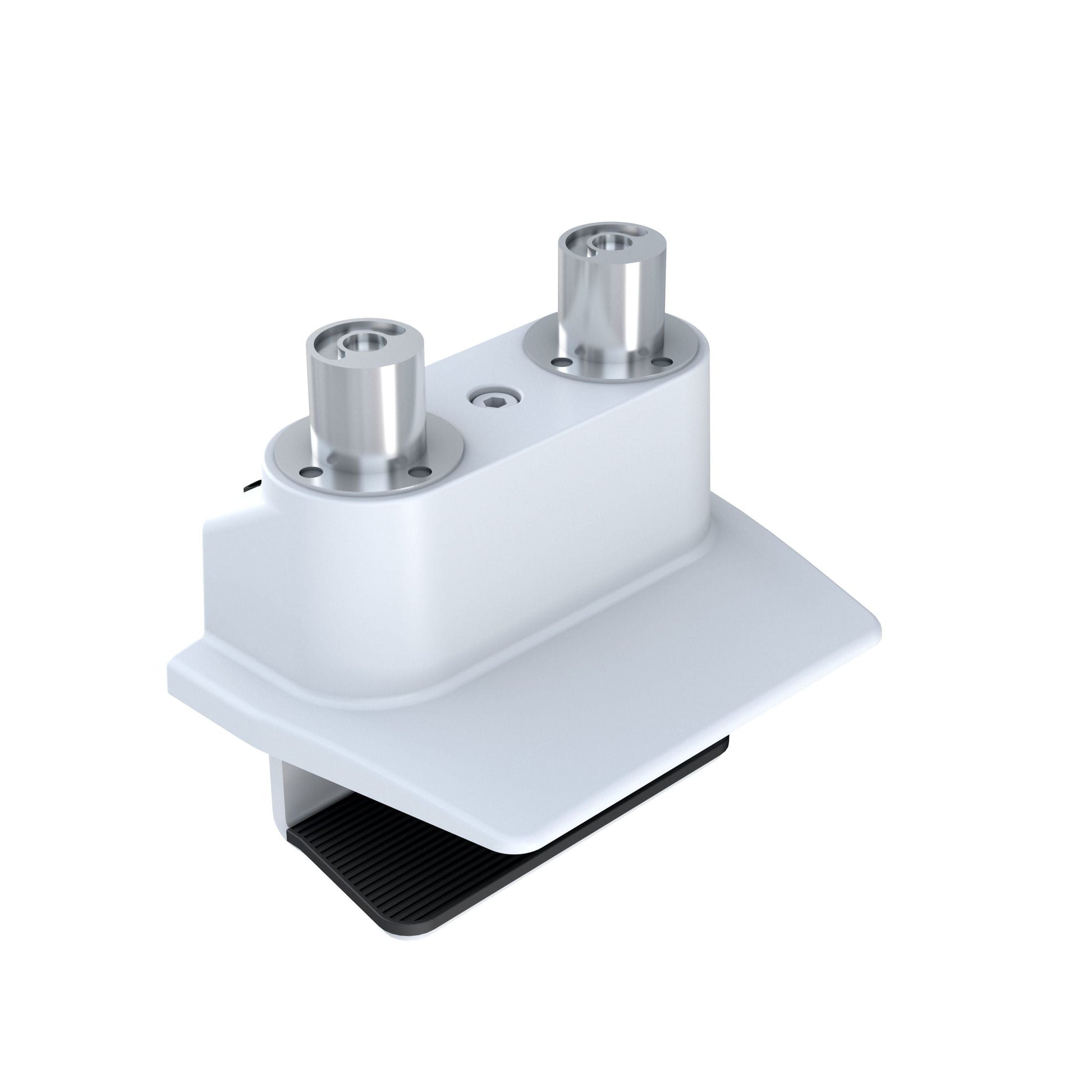 Light Gray Multibrackets M Duo Deskmount White