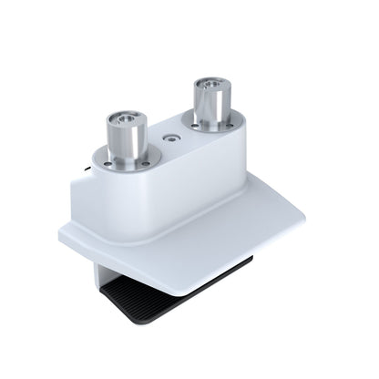 Light Gray Multibrackets M Duo Deskmount White