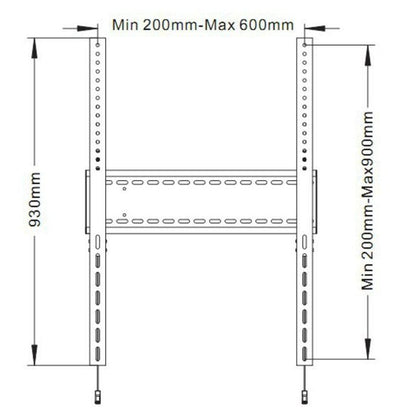 White Smoke Multibrackets M Universal Fixed Wallmount SD MAX 1200x900